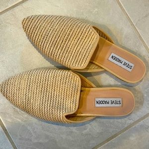 Steven madden raffia mule